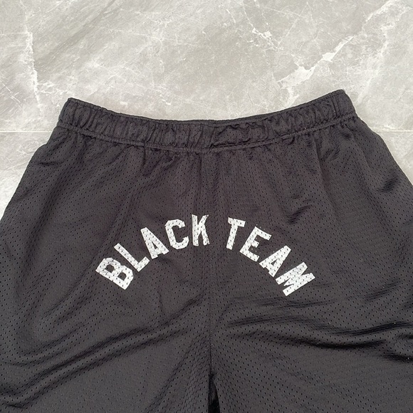 Men's N3 Sport Wild’n Out Nick Cannon “Black Team” Basketball Shorts Large - Picture 2 of 13